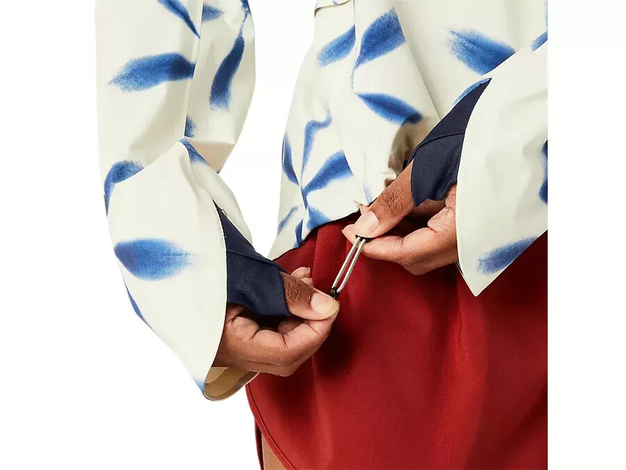metarun shibori wasserdichte jacke
