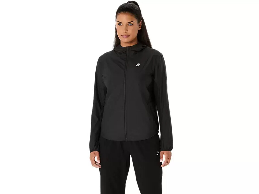 asics silberne jacke