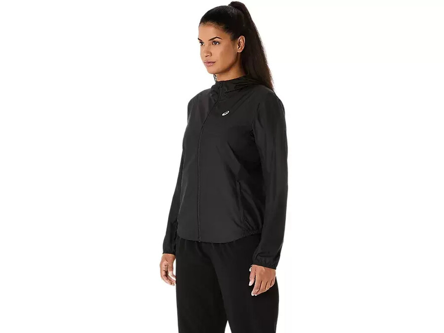 asics silberne jacke