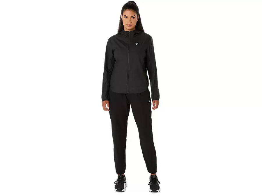 asics silberne jacke
