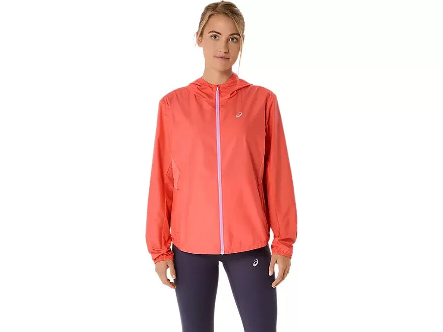 asics silberne jacke
