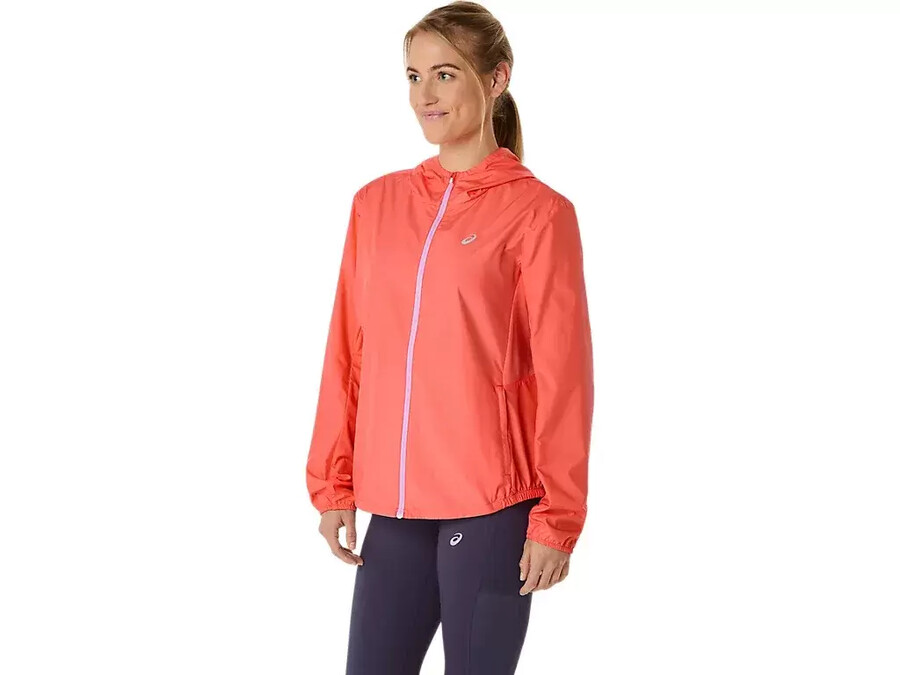 asics silberne jacke