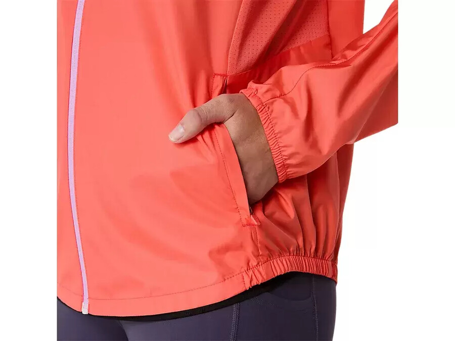 asics silberne jacke