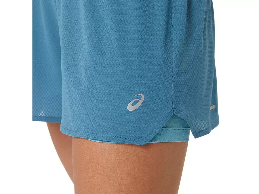 ventilate 2-n-1 35-zoll-shorts für damen