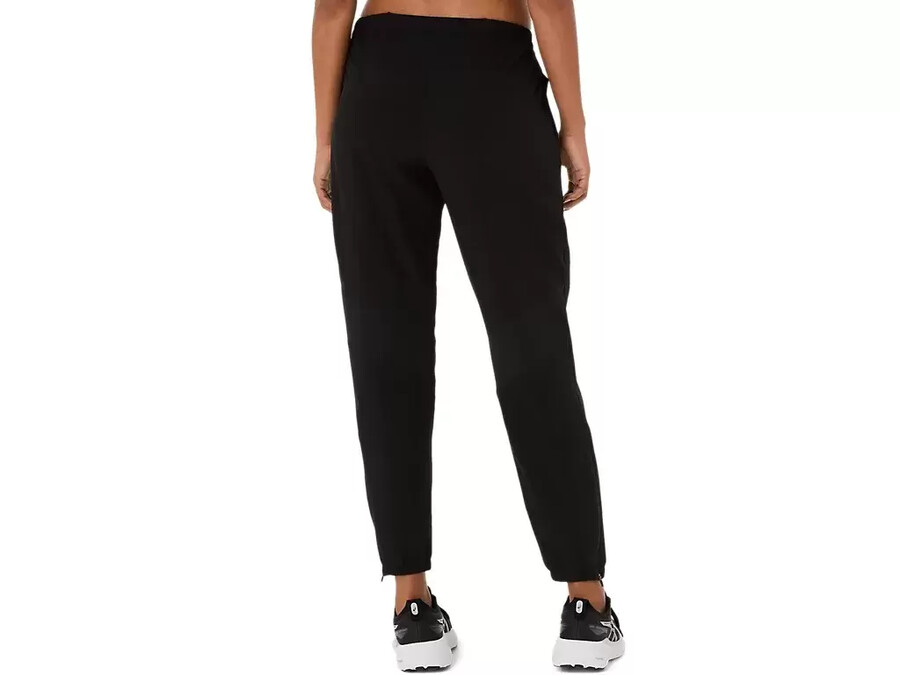 asics silberne gewebte hose