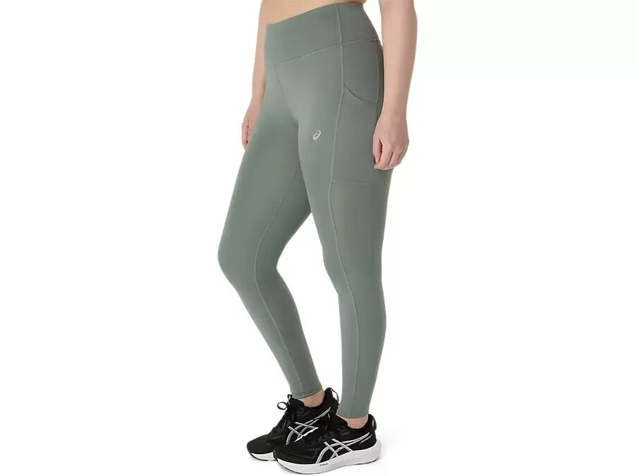 asics silberne tights