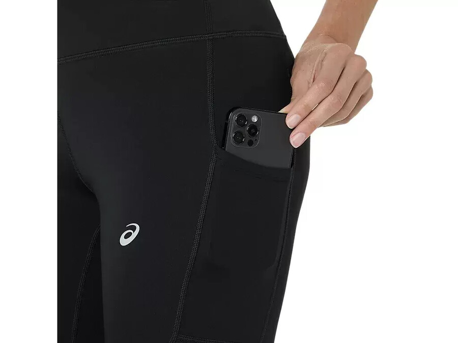 asics silberne tights