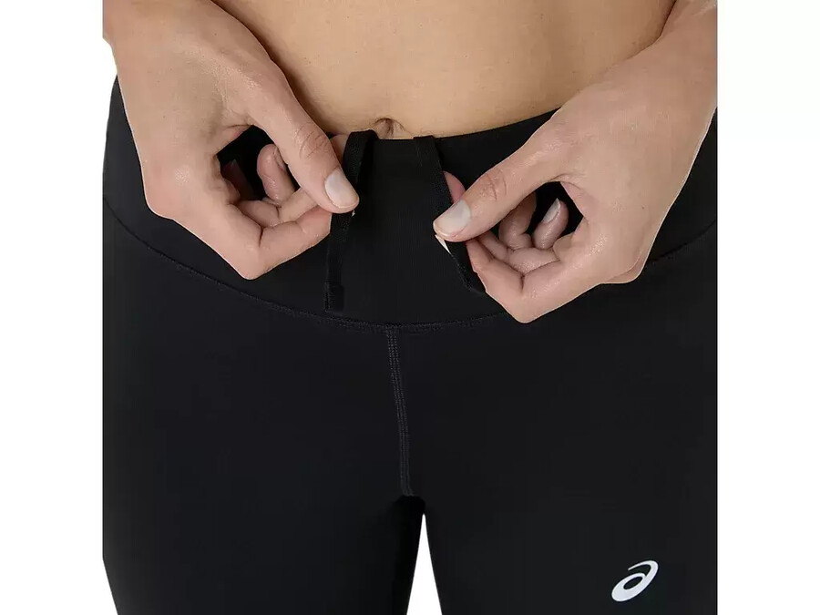 asics silberne tights