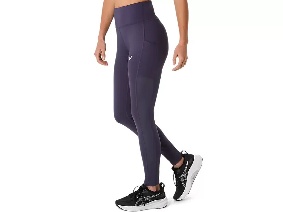 asics silberne tights