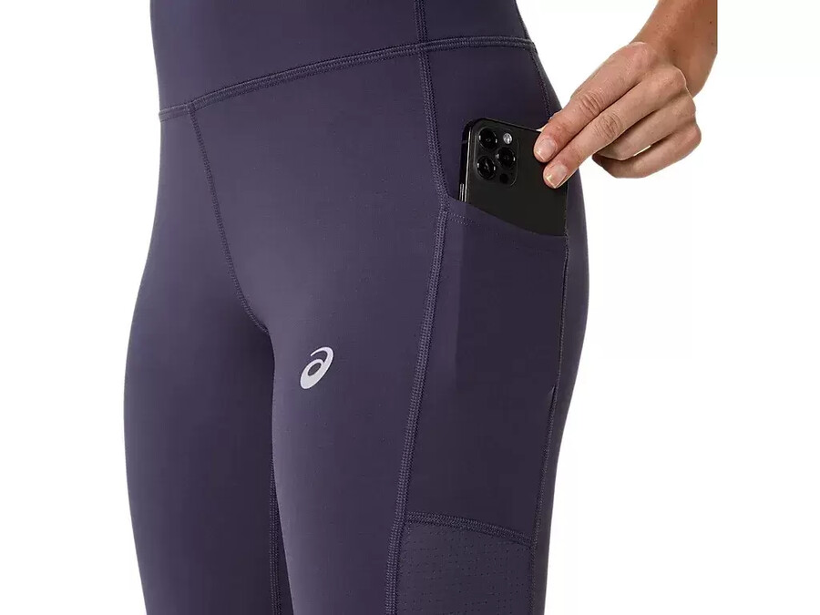 asics silberne tights