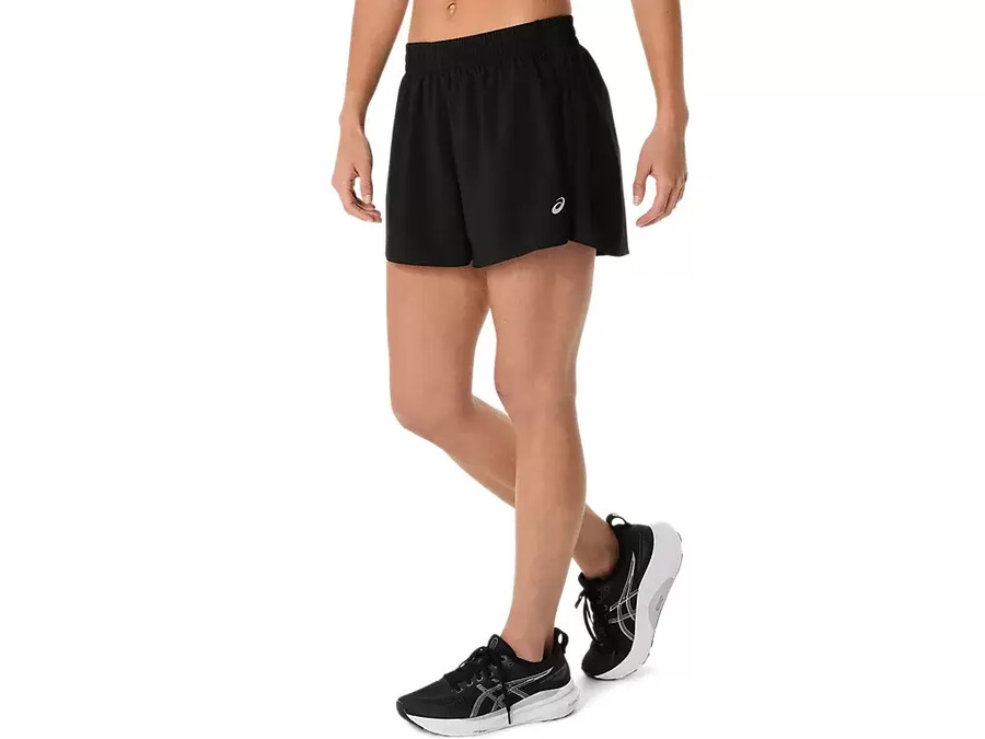 asics silberne 4in kurze
