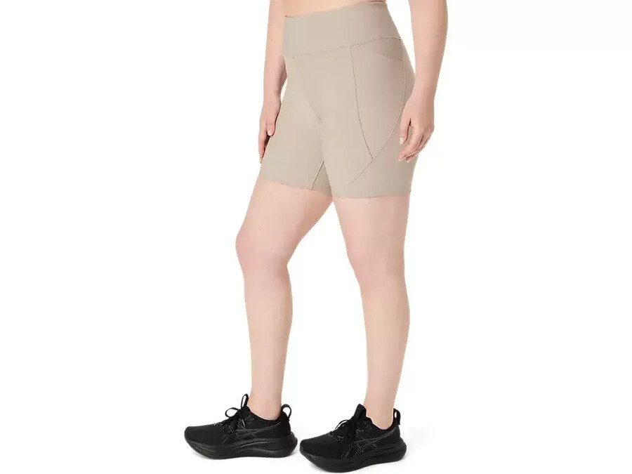 damen rib bike short