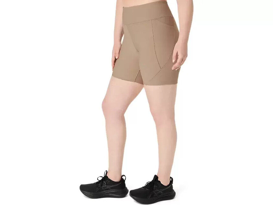 damen rib bike short