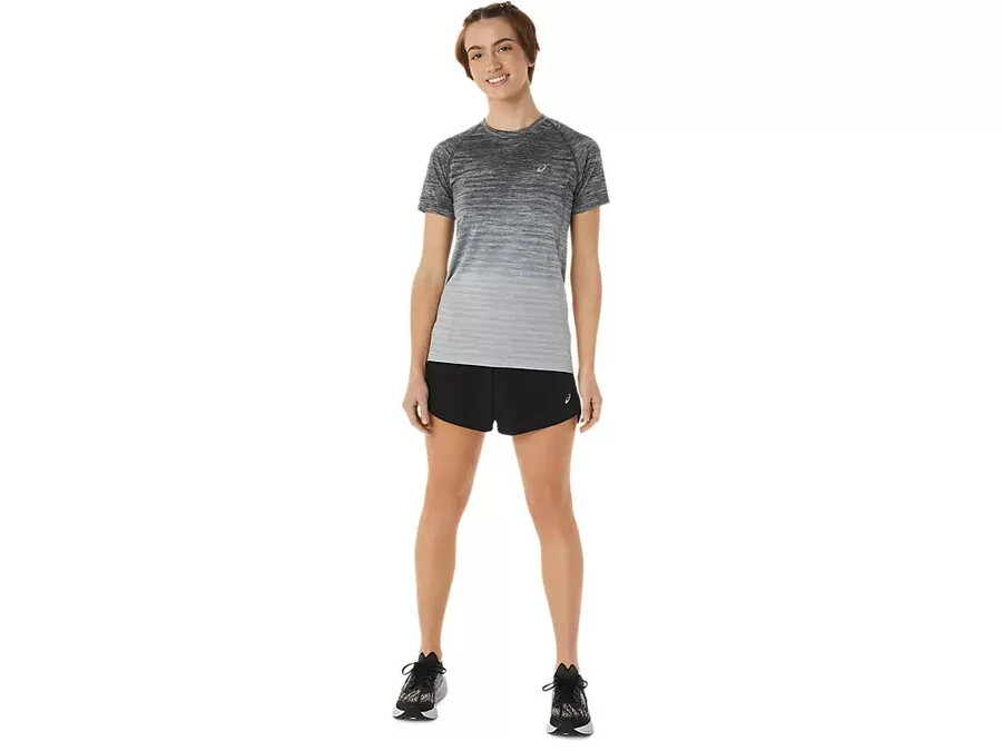 nahtloses kurzarm-top fÜr damen