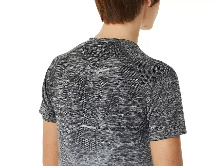 nahtloses kurzarm-top fÜr damen