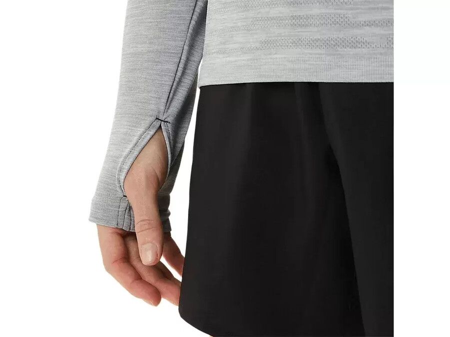 nahtloses langarm-top fÜr damen