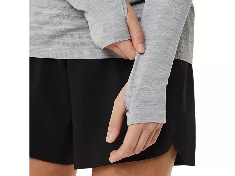 nahtloses langarm-top fÜr damen
