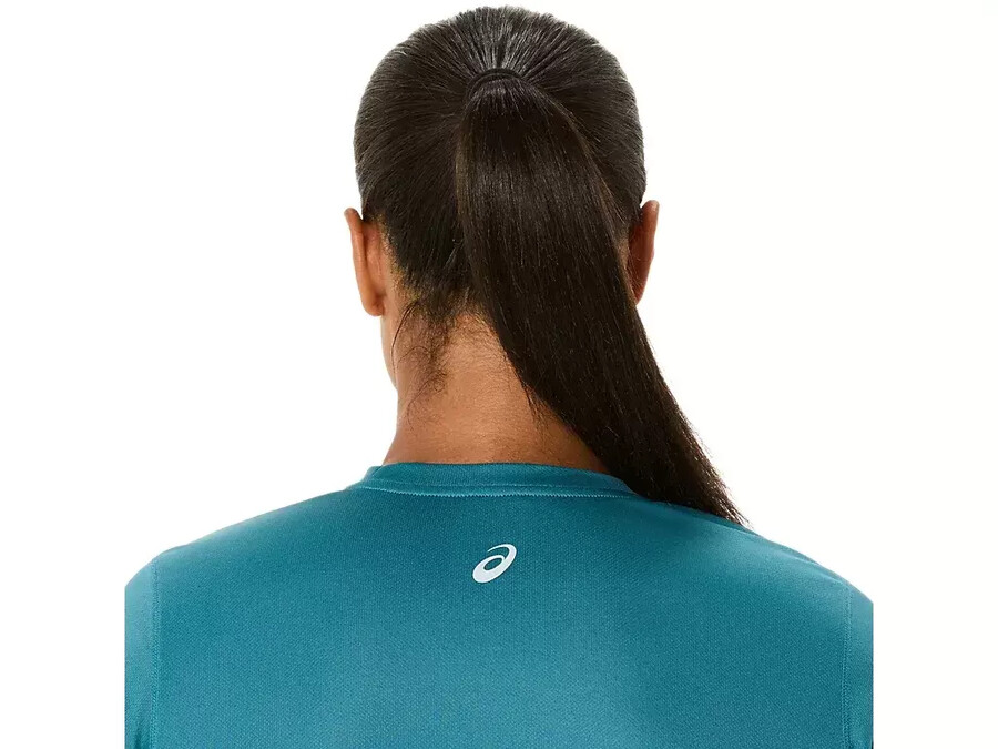 kurzarm-oberteil mit fujitrail-logo