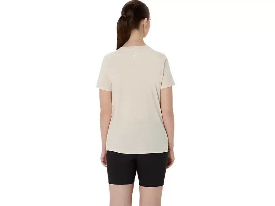 asics stripes v-neck fÜr damen