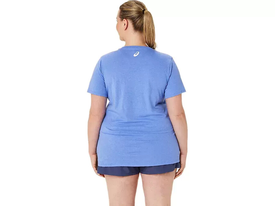 asics stripes v-neck fÜr damen
