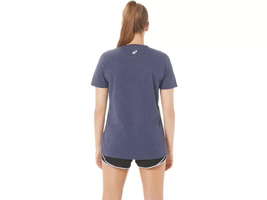 asics stripes v-neck fÜr damen
