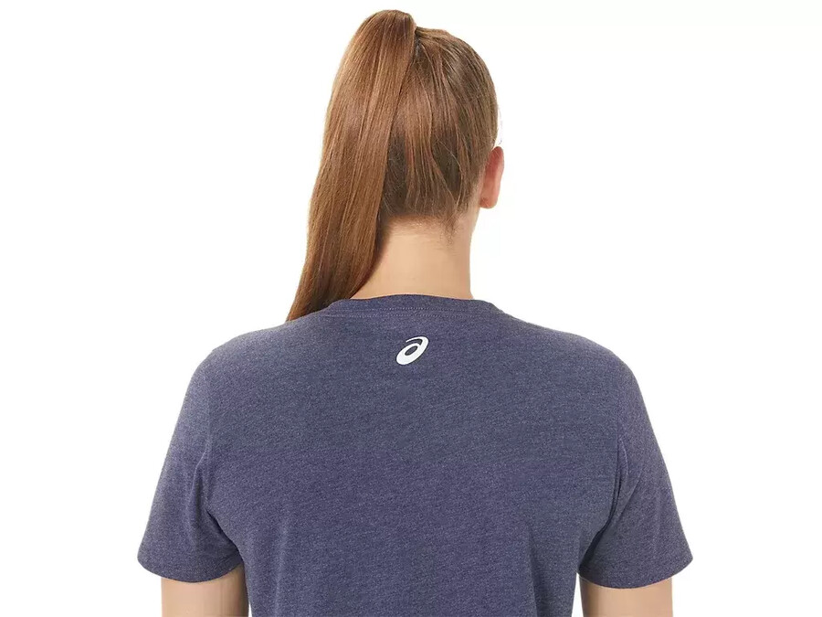 asics stripes v-neck fÜr damen