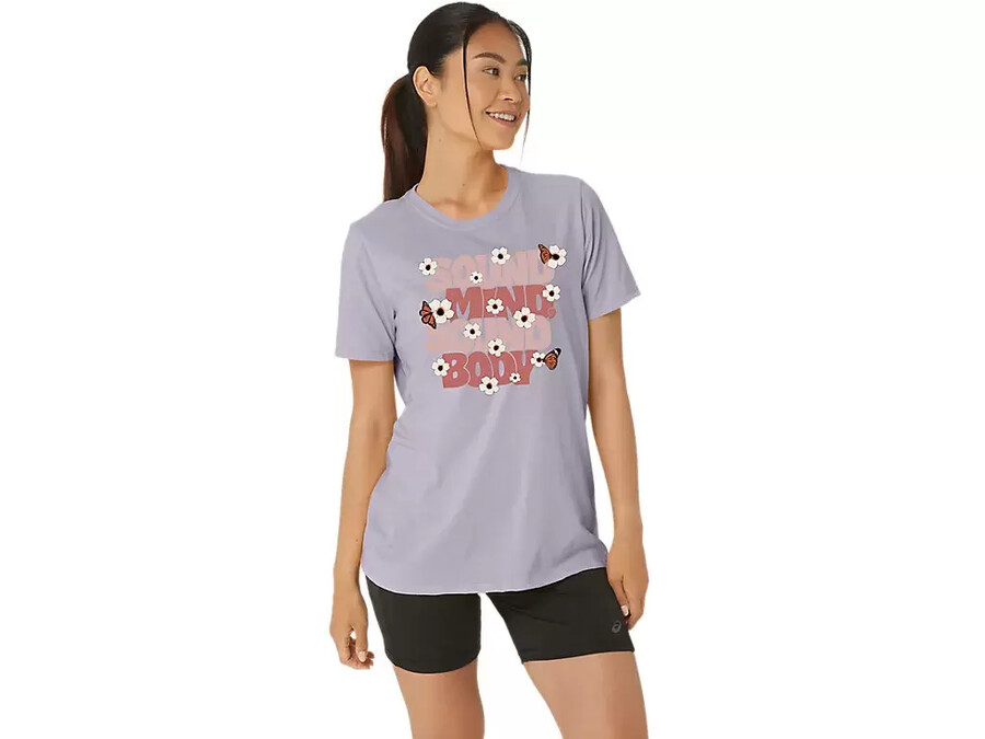 asics monarch slogan crew fÜr damen