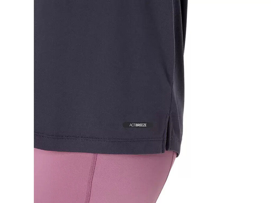 actibreeze jacquard kurzarm-oberteil