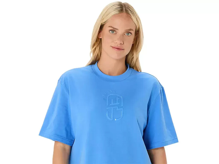 nagino entspanntes grafik-t-shirt