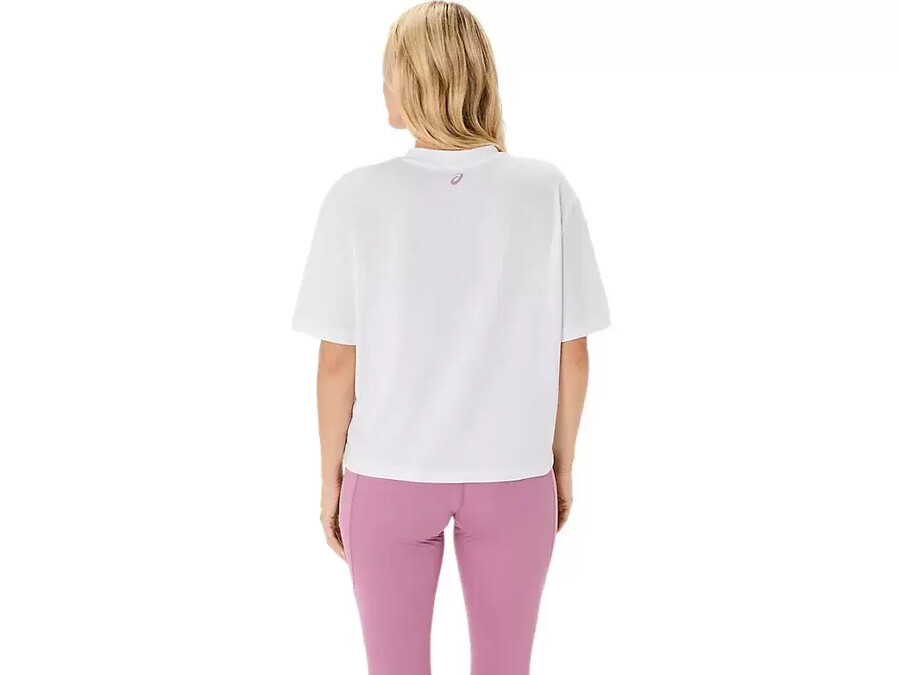 training core asics spiral graphic relaxed tee