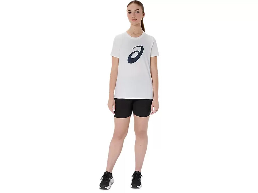 asics aizome kurzarm-t-shirt fÜr damen