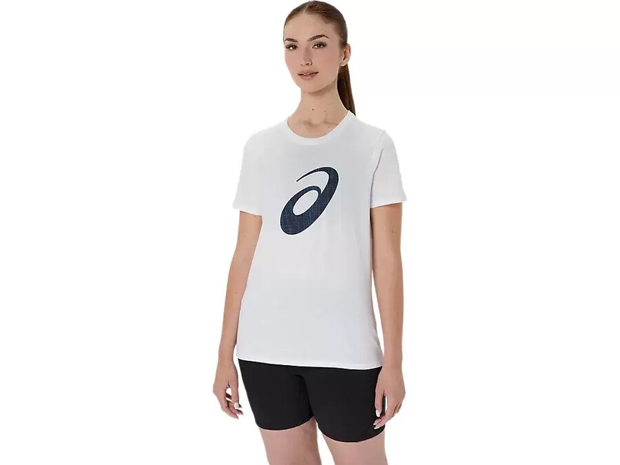 asics aizome kurzarm-t-shirt fÜr damen