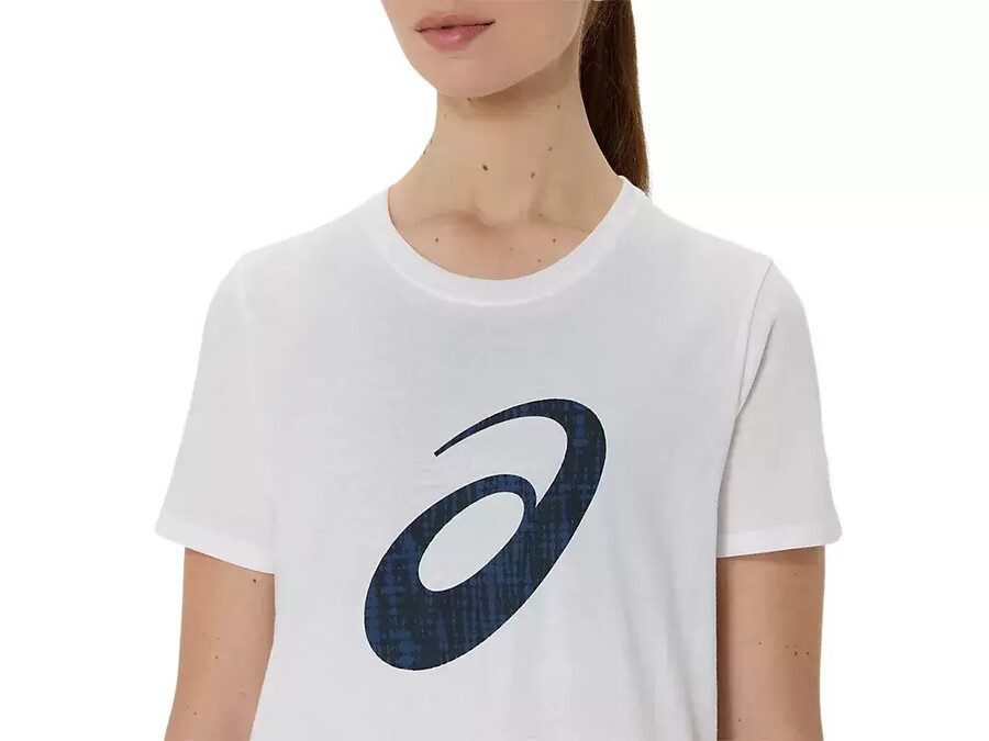 asics aizome kurzarm-t-shirt fÜr damen