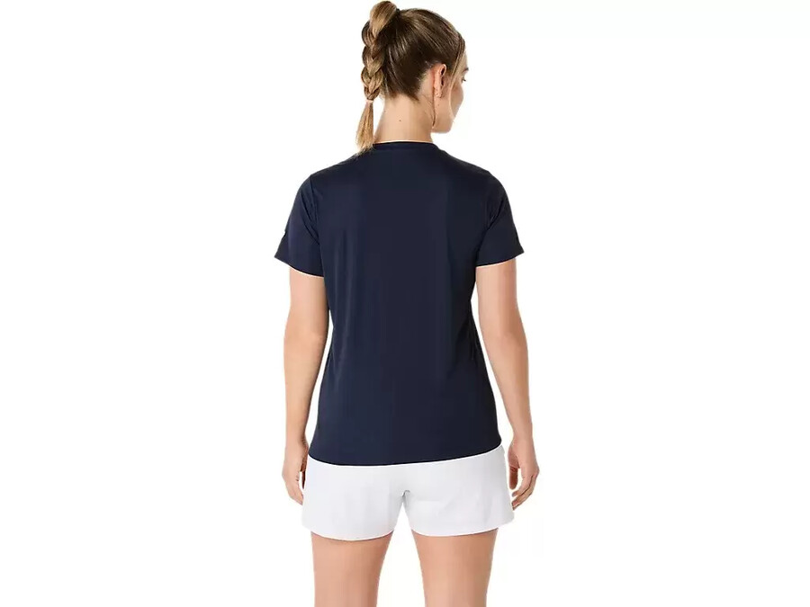 court tennis-grafiktee fÜr damen