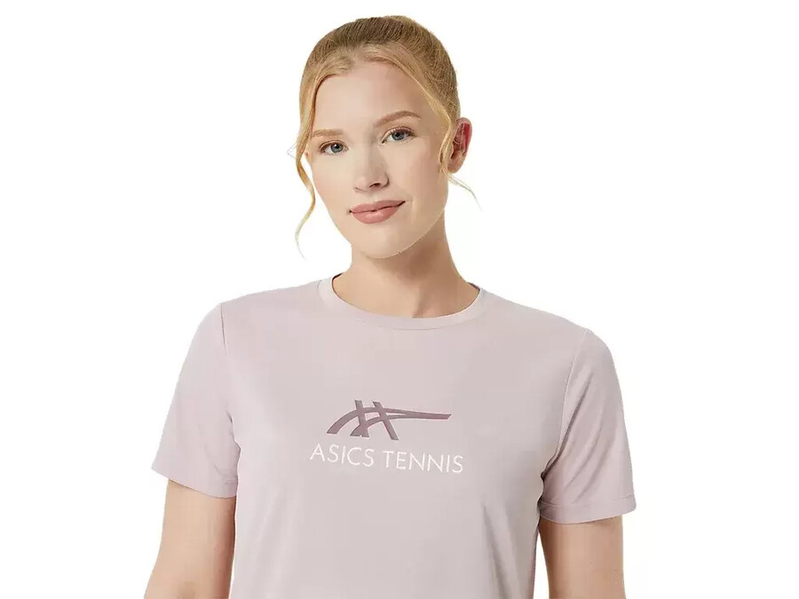 court tennis-grafiktee fÜr damen