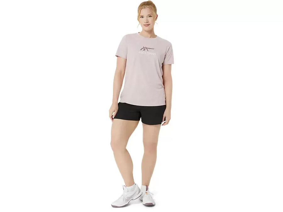 court tennis-grafiktee fÜr damen