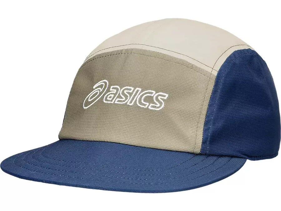 asics 5 panel cap
