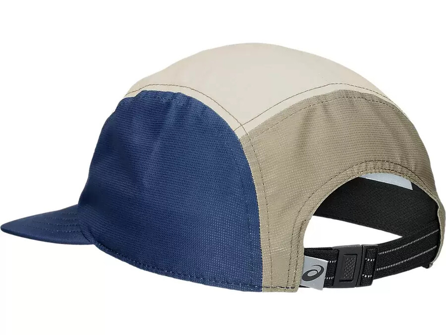 asics 5 panel cap