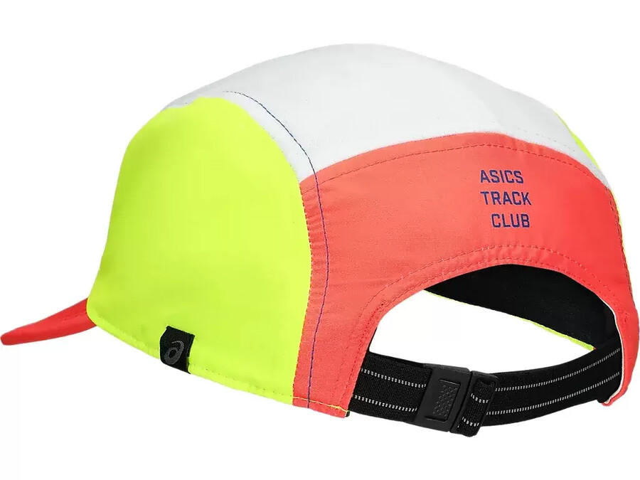asics track club performance run 5-panel-kappe