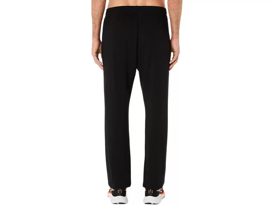 schwere strickhose mit geradem geschnittenem muster