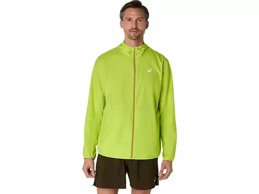 asics silberne jacke