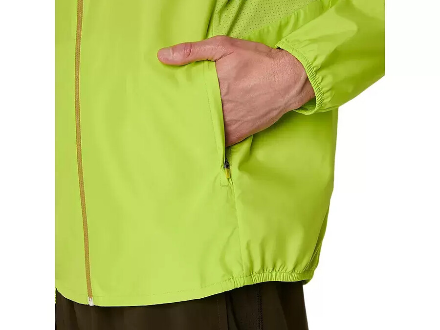 asics silberne jacke