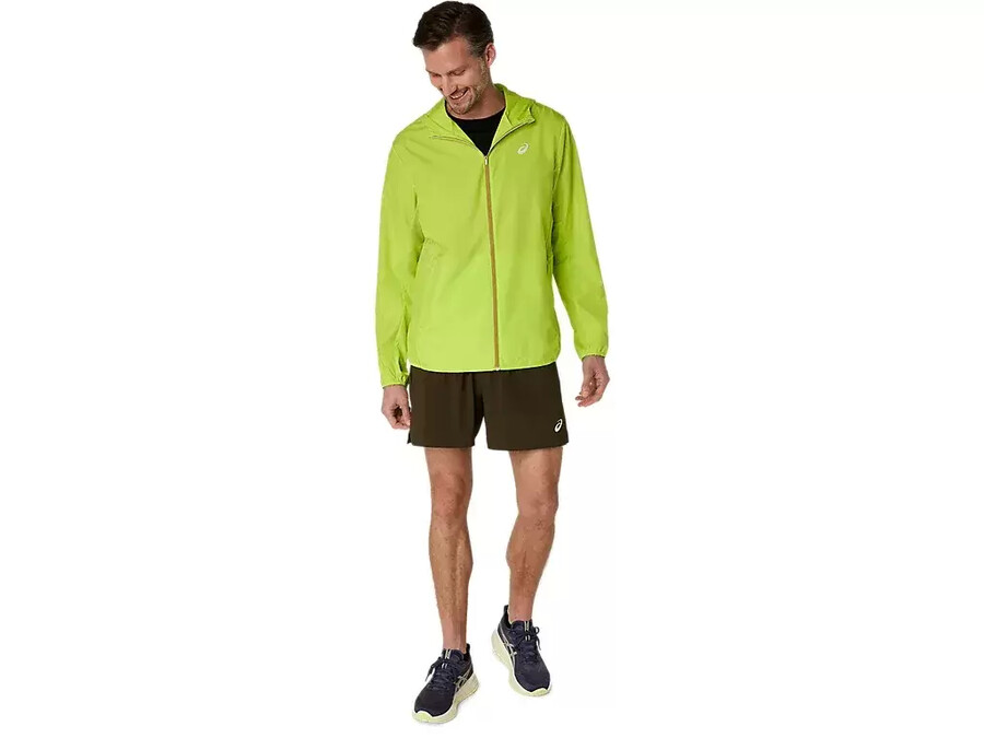 asics silberne jacke