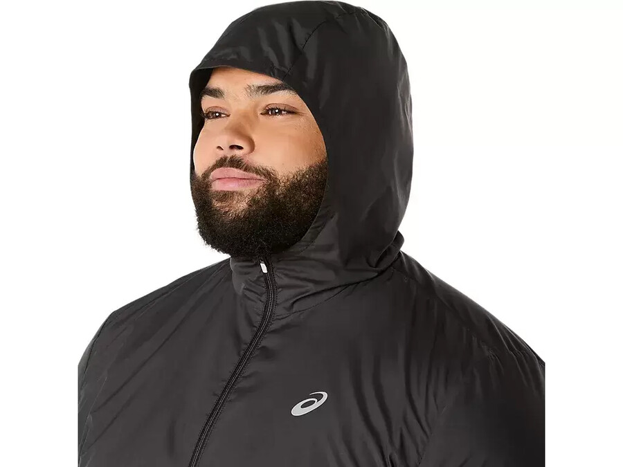 asics silberne jacke