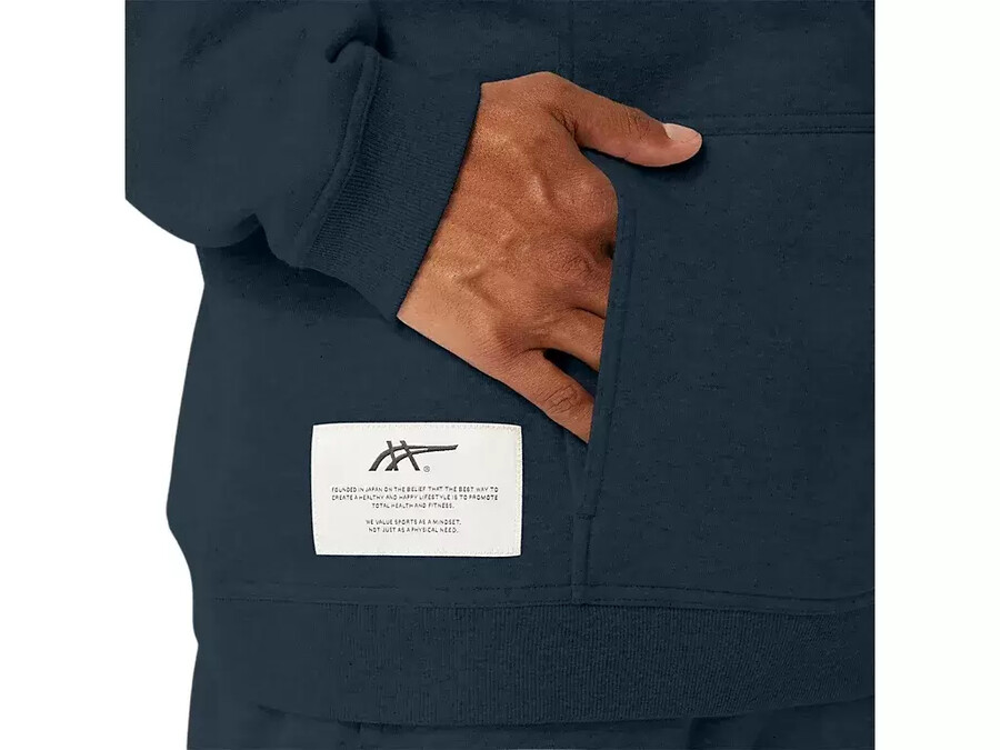 asics sunday sana fleece-hoodie fÜr herren