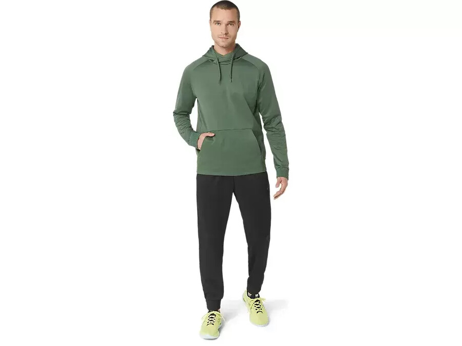 kapuzenpullover aus gebürstetem fleece