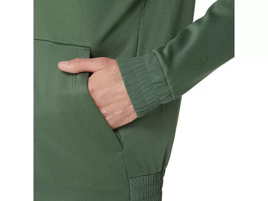 kapuzenpullover aus gebürstetem fleece