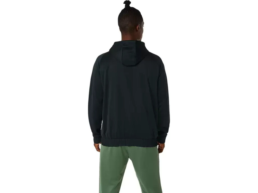 kapuzenpullover aus gebürstetem fleece