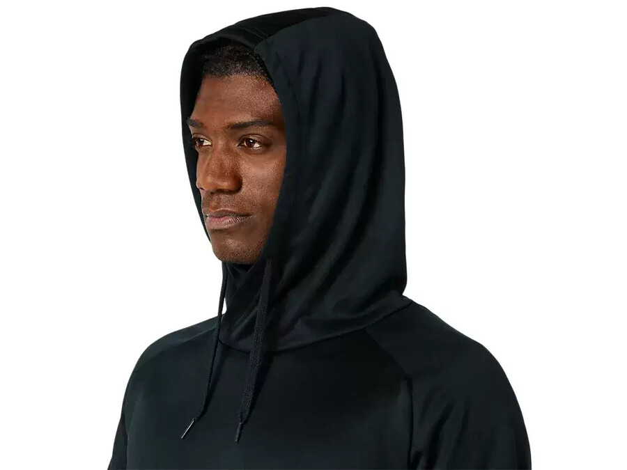 kapuzenpullover aus gebürstetem fleece