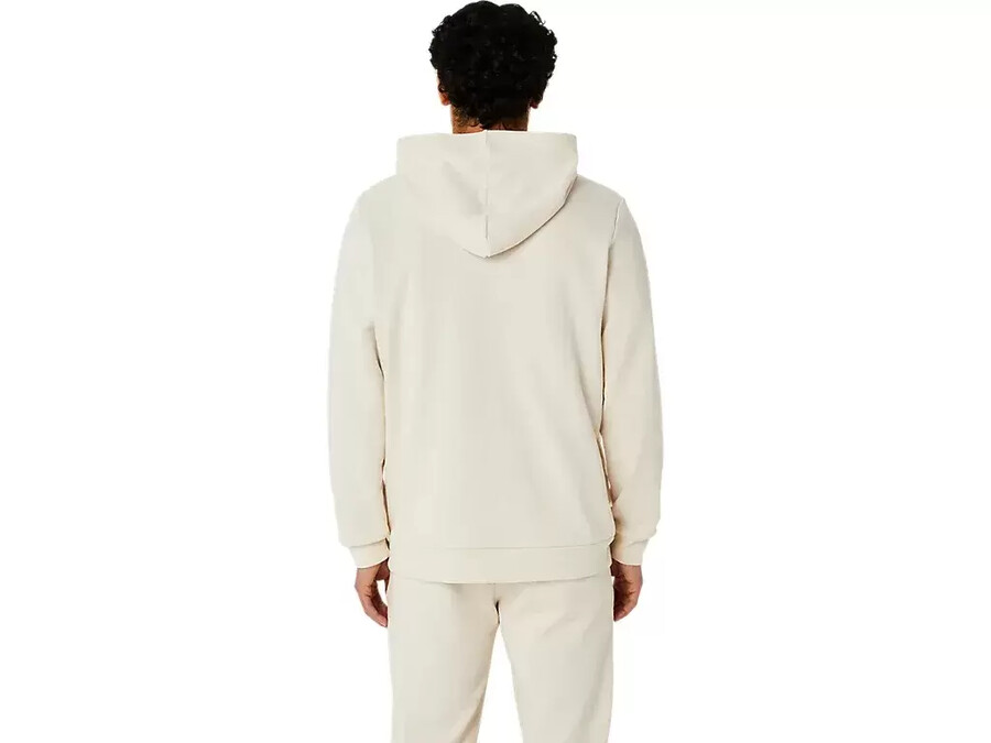 sweat-kapuzenpullover mit durchgehendem reissverschluss